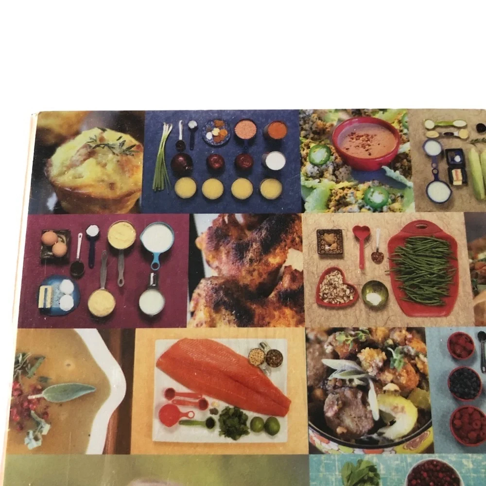 𝅺Healthy Happy Holiday Cookbook Thanksgiving Christmas Classic Spiral Wrapped